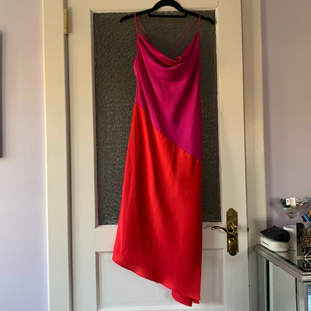 Long two toned slip dress. Size 0 and never been worn. Target x Cushine collab.
